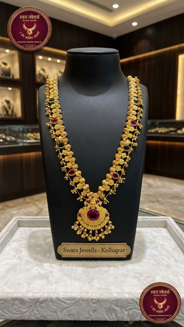 Kolhapuri Saaj – Gold Plated Forming Jewellery