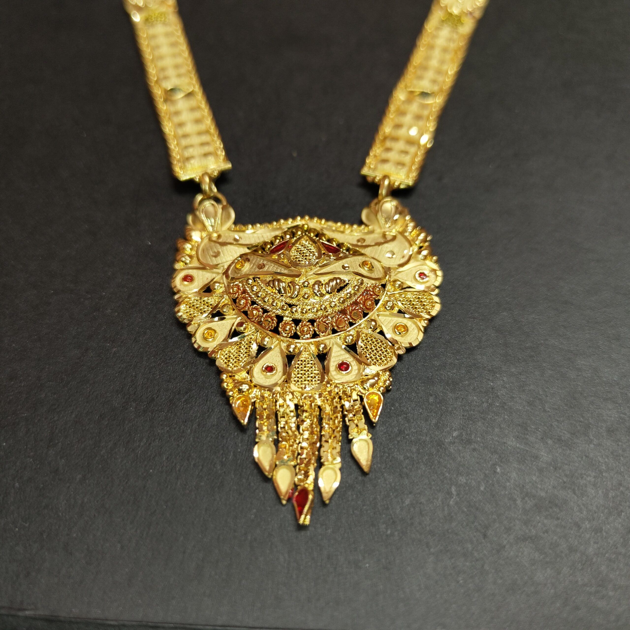 1 Gram Gold Plated Long Mangalsutra | Traditional Design - Image 3
