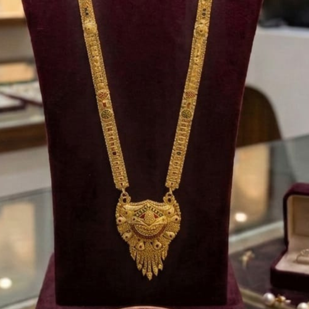 1 Gram Gold Plated Long Mangalsutra | Traditional Design - Image 2