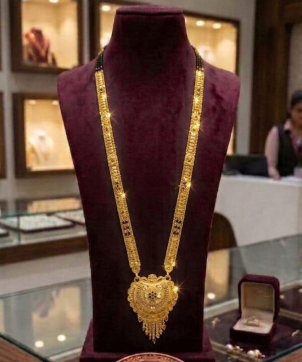 Peshwai Heritage Long Mangalsutra | Premium 1 Gram Gold Forming Jewellery